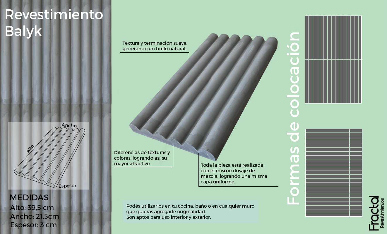 Revestimiento de cemento Wilson