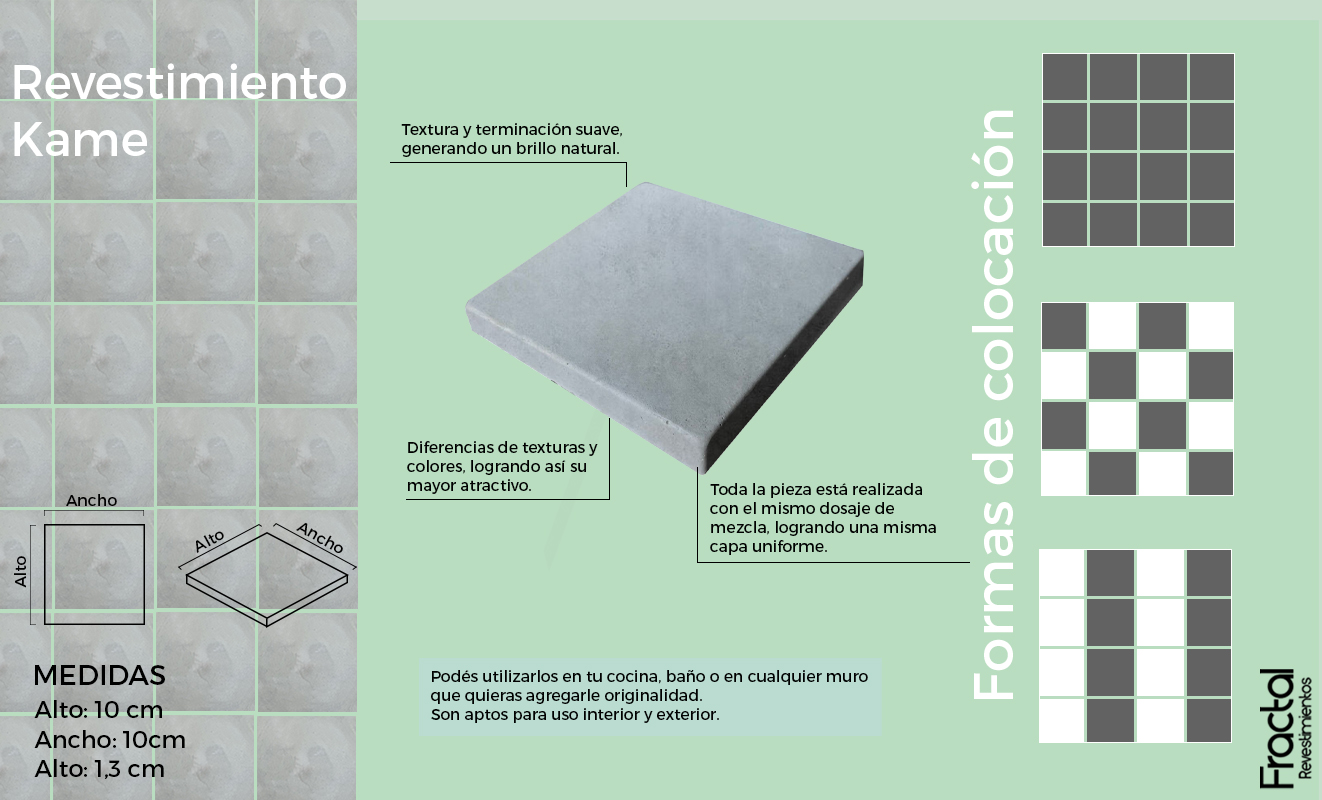 Revestimiento de cemento Orion