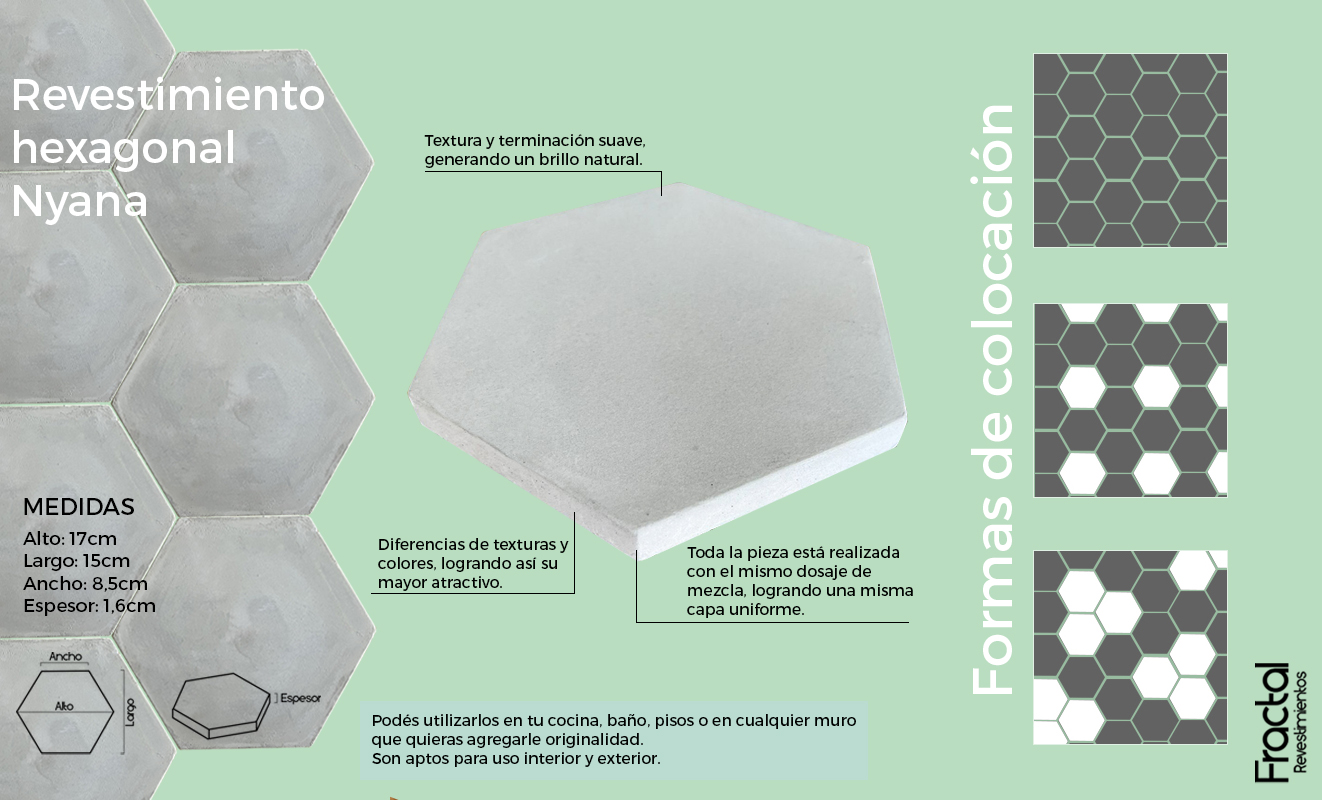 Revestimiento de cemento Nyana