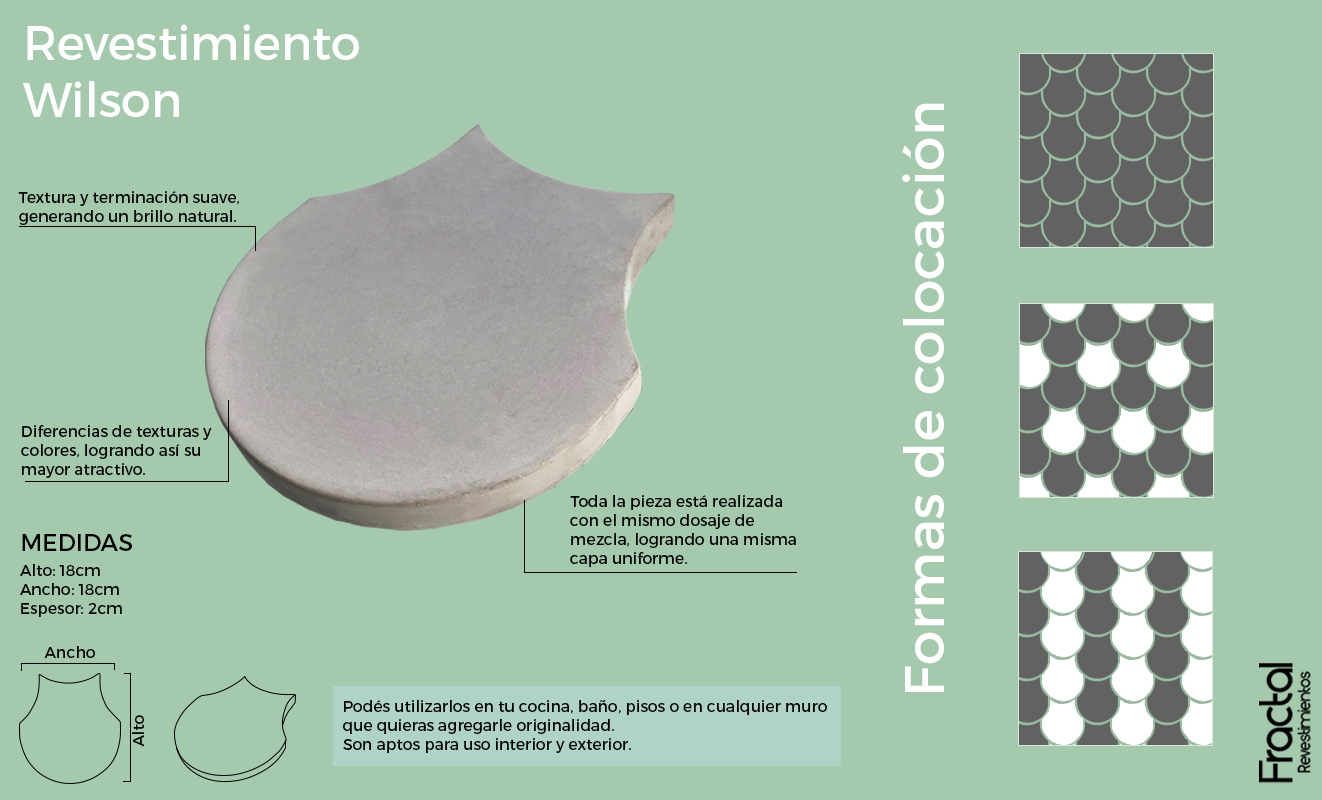 Revestimiento de cemento Wilson